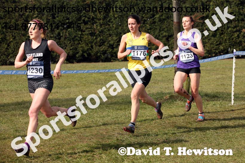 Senior womens 2016 Inter Counties Cross Country Champs. and Cross Challenge Final, Cofton Park, Birmingham. Photo: David T. Hewitson/Sports for All Pics